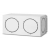 Plenum di mandata con 2 boccagli Ø 180 mm