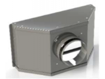 Plenum di mandata Ø 125 mm Accessori Trattamento Aria