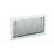 Griglia in alluminio bianca RAL 9010 Dimensione foro 400x200mm