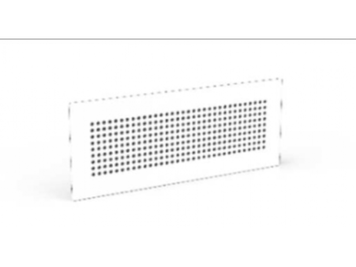 Griglie di ripresa dal design ricercato, abbinabili ai plenum di ripresa aria, complete di filtro aria Griglie per plenum a parete e soffitto con filtro