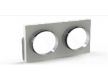 Plenum di mandata con 2 boccagli Ø 250 mm Accessori Trattamento Aria