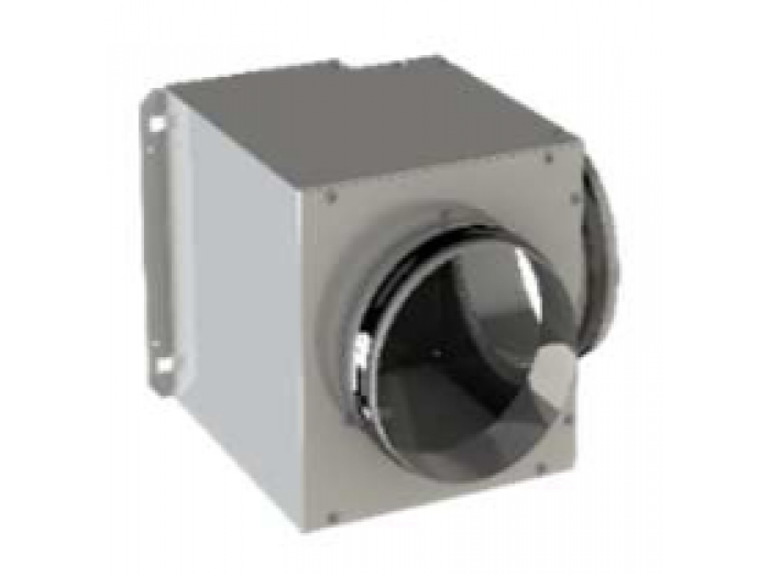 Plenum di ricircolo con 2 boccagli Ø 180 mm Accessori Trattamento Aria