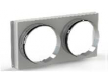 Plenum di ripresa con 2 boccagli Ø 250 mm Accessori Trattamento Aria