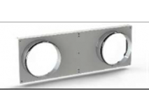 Plenum aria esterna 2 boccagli Ø 250 mm Accessori Trattamento Aria