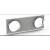 Plenum aria esterna 2 boccagli Ø 250 mm