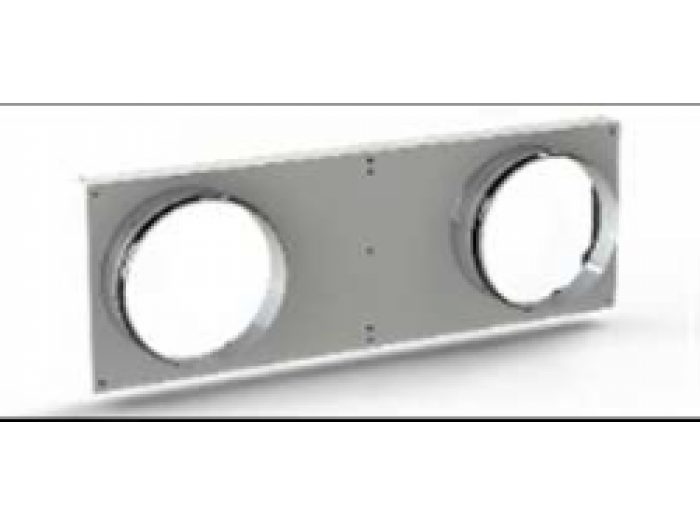 Plenum aria esterna 2 boccagli Ø 250 mm Accessori Trattamento Aria