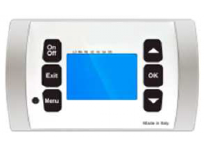 Controllo evoluto con display remoto fornito completo di cavo di collegamento schermato L.2 m, solo sonda temperatura Accessori Trattamento Aria