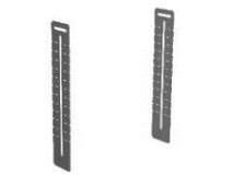 Coppia staffe pieghevoli fissaggio plenum, per regolazione altezza tra soffitto e controsoffitto: Altezza minima 90 mm , Altezza massima 300 mm Accessori Trattamento Aria