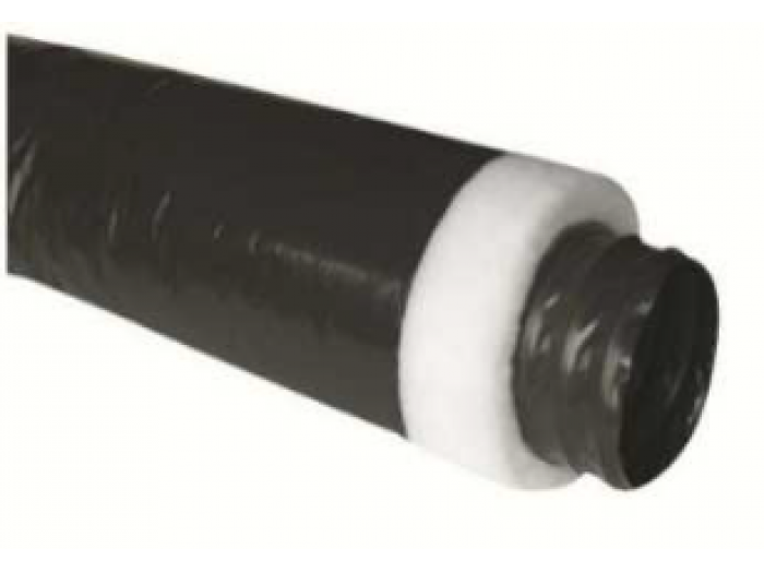 Tubo flessibile con rivestimento termoisolante e materassino in poliestere Tubazioni