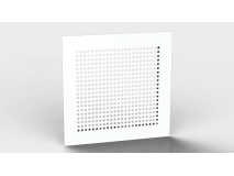 Griglia in alluminio 200x200mm RAL 9010 Accessori Trattamento Aria